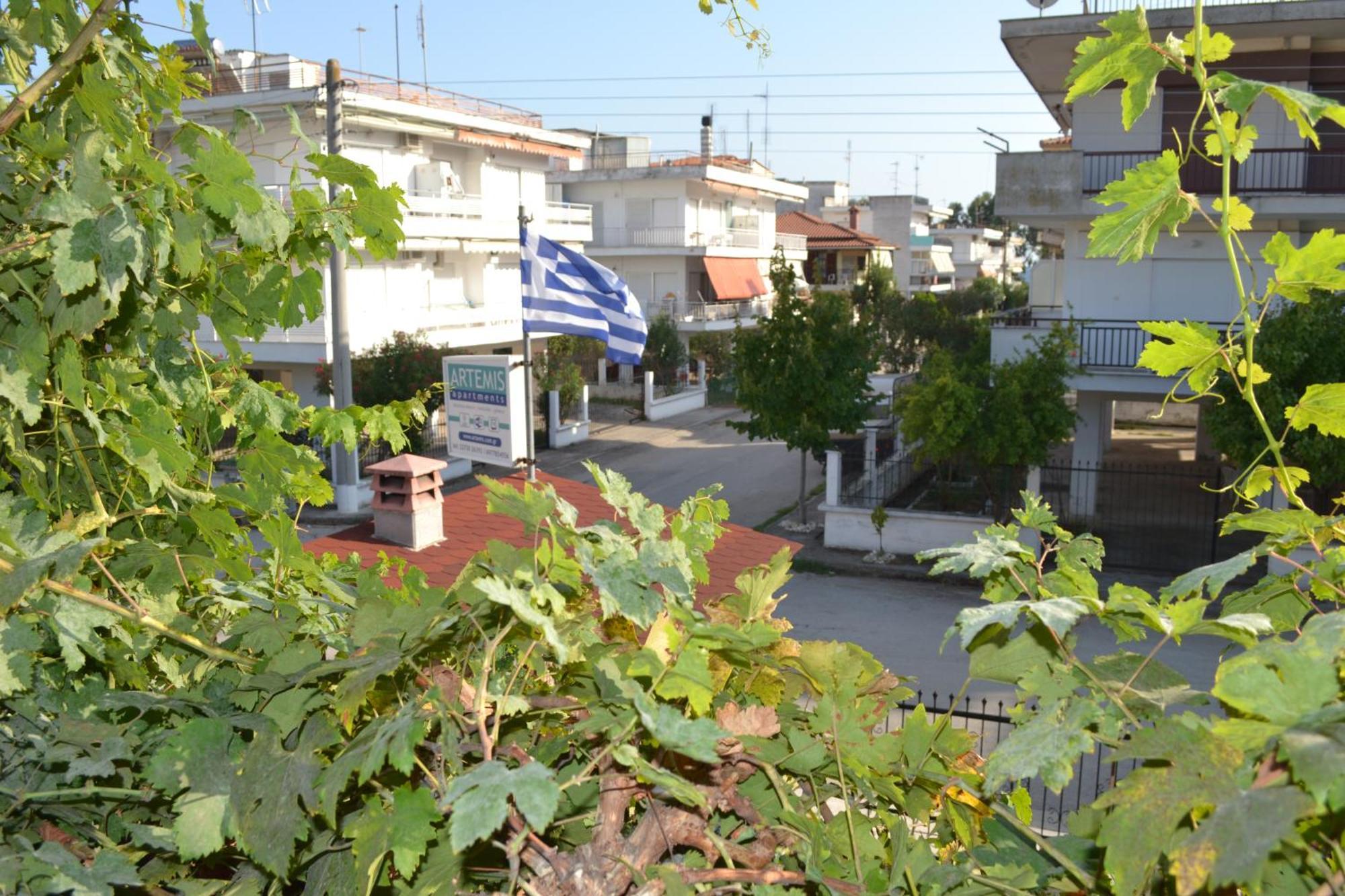 Artemis Apartments Paralia Dionysiou Quarto foto